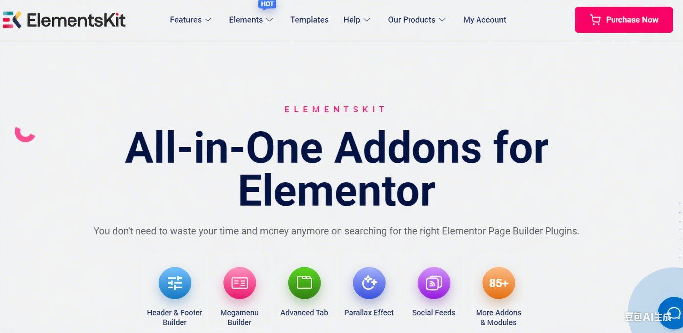 Elementor增强插件–ElementsKit PRO v3.9.1 破解版下载- 分享快乐寻梦时光社区